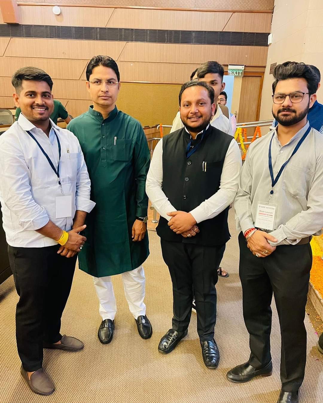 Advocates attending a public book launch